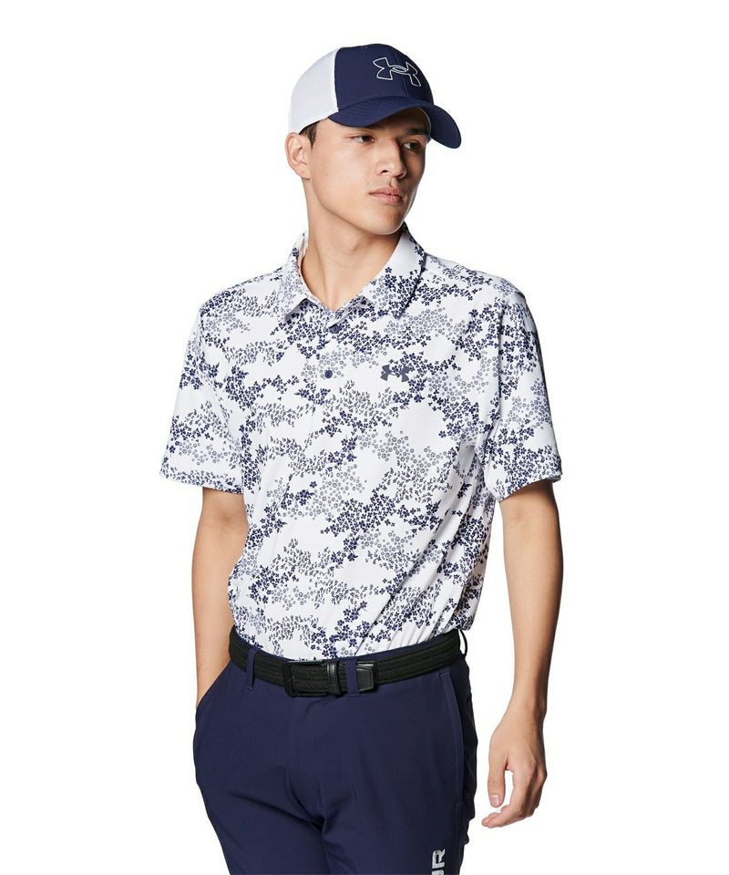Poro衬衫男士Under Armour Golf Under Armour Golf Japan Japan Purene 2024春季 /夏季新高尔夫服装