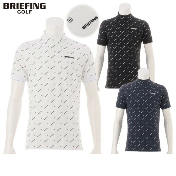 High Neck Shirt Men's Briefing Golf BRIEFING GOLF 2024 Spring / Summer New Golf Wear