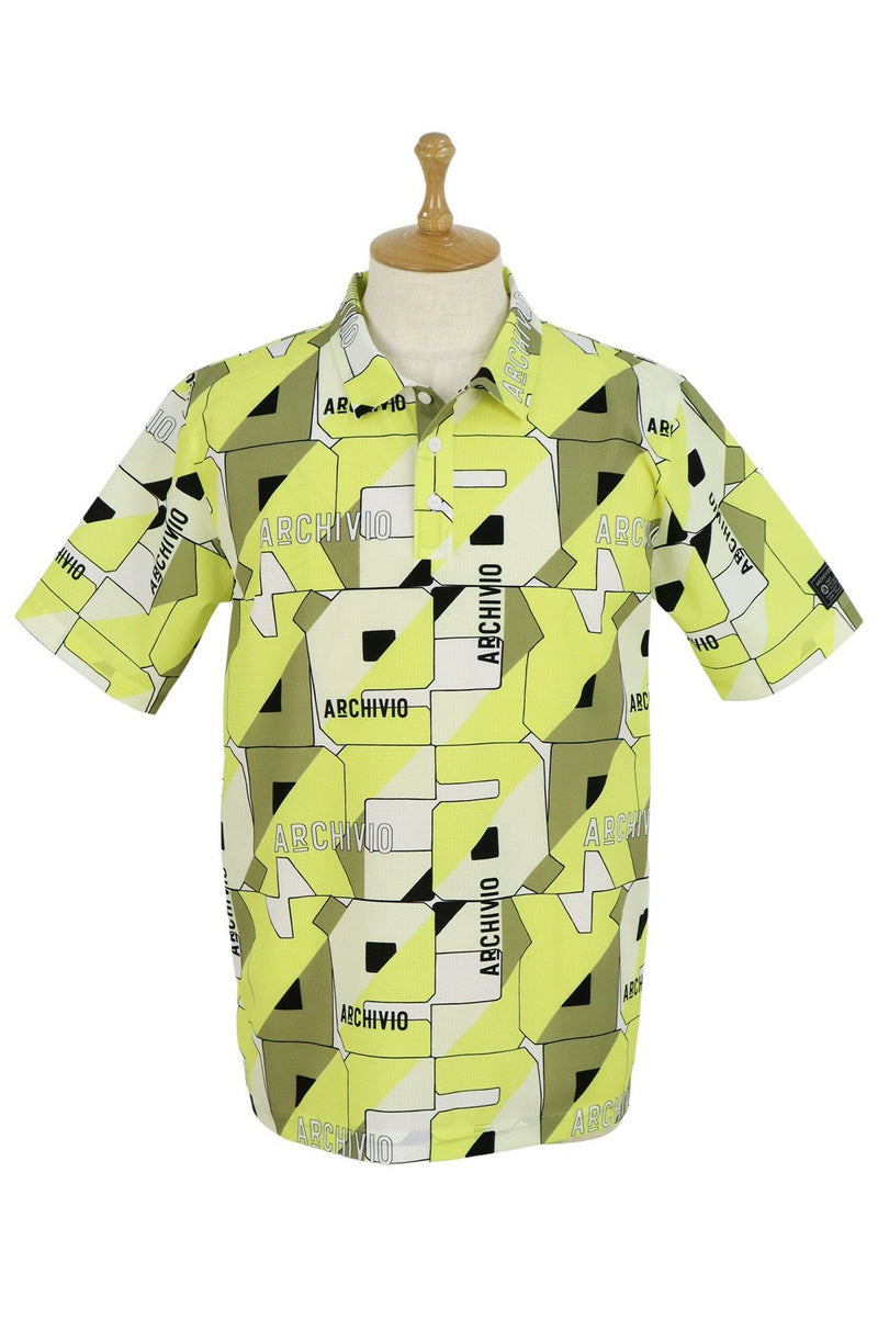 Poro Shirt Men's Alchibio Archivio 2024 Spring / Summer New Golf Wear
