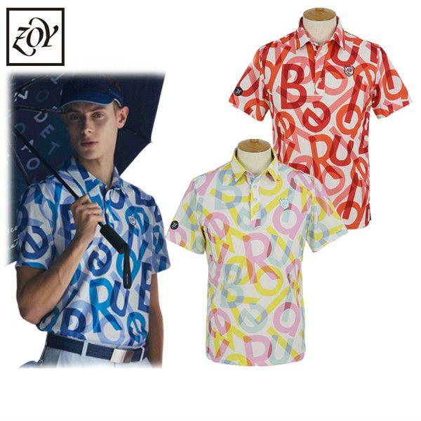 Polo Shirt Men's Zoe ZOY 2024 Spring / Summer New Golf Wear
