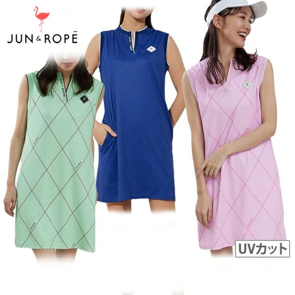 一件女士Jun＆Lope Jun＆Rope 2024春季 /夏季新高爾夫服裝
