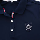 Poro Shirt Ladies St. Cent Christopher ST.CHRISTOPHER Golf wear