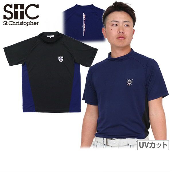 High Neck Shirt Men's St. Christopher ST.CHRISTOPHER 2024 Spring / Summer New Golf Wear