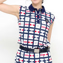 Poro Shirt Ladies St. Cent Christopher ST.CHRISTOPHER Golf wear