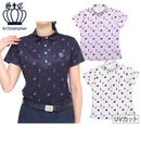 Poro Shirt Ladies St. Cent Christopher ST.CHRISTOPHER Golf wear