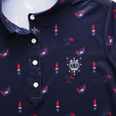 Poro Shirt Ladies St. Cent Christopher ST.CHRISTOPHER Golf wear