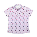 Poro Shirt Ladies St. Cent Christopher ST.CHRISTOPHER Golf wear