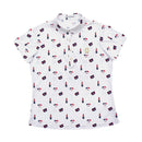 Poro Shirt Ladies St. Cent Christopher ST.CHRISTOPHER Golf wear