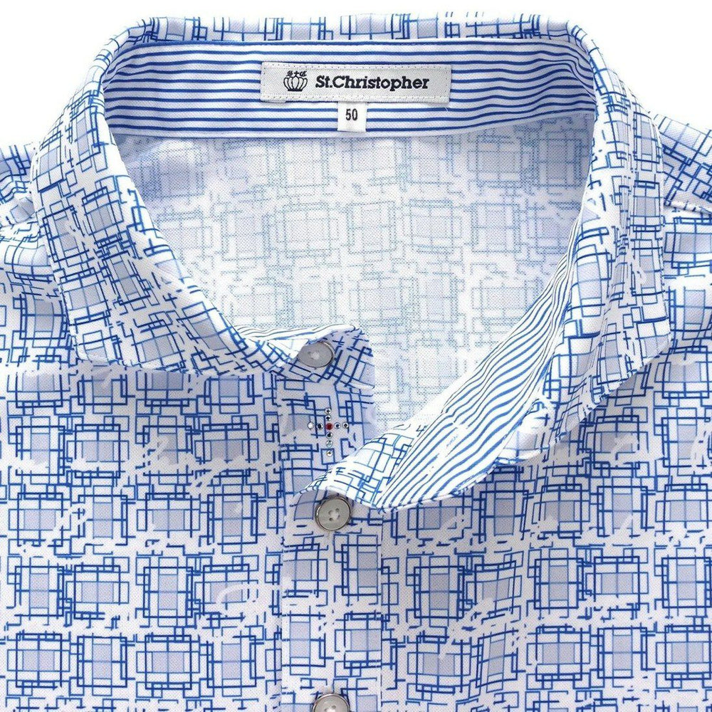 ポロシャツ メンズ セントクリストファー St.Christopher ゴルフウェア