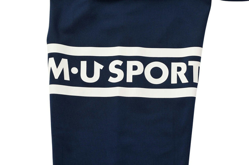高颈衬衫男士MU Sports Musports Musports 2024春季 /夏季新高尔夫服装