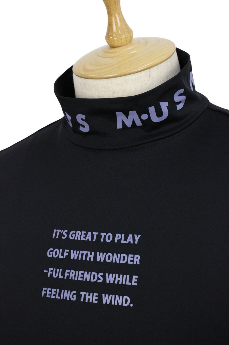 高頸襯衫男士MU Sports Musports Musports 2024春季 /夏季新高爾夫服裝