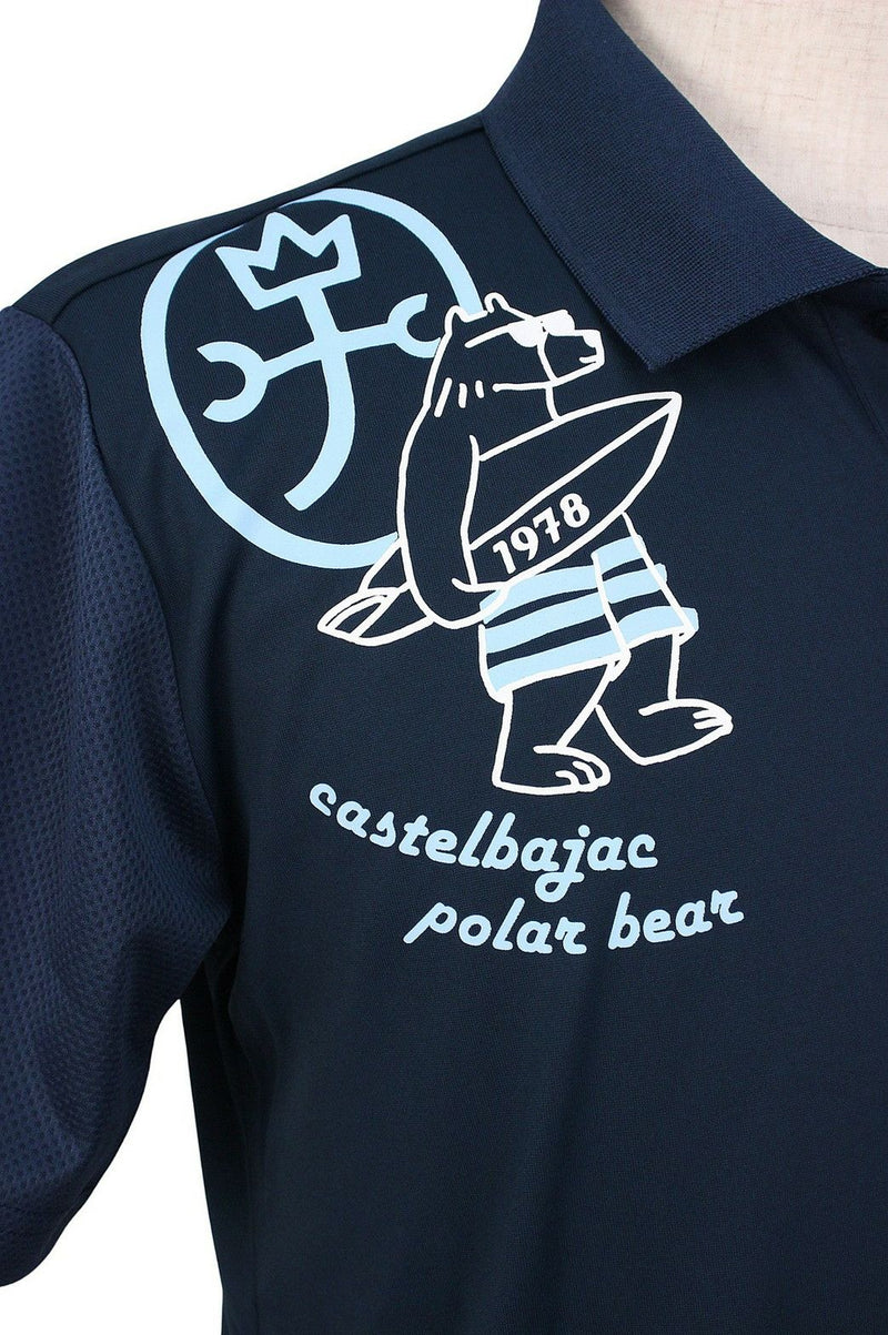 Poro襯衫男士Castelba Jack Sports Castelbajac Sport 2024春季 /夏季新高爾夫服