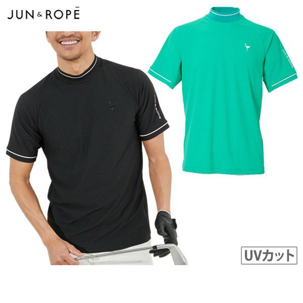 ハイネックシャツ メンズ ジュン＆ロペ ジュンアンドロペ JUN＆ROPE 2024 春夏 新作 ゴルフウェア