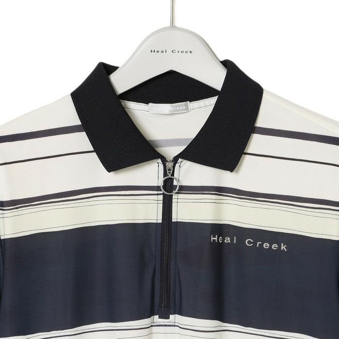 Poro Shirt Men's Heal Creek HEAL CREEK 2024 Spring / Summer New Golf Wear