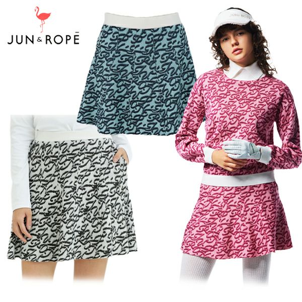 니트 스카트 Jun & Lope Jun Andrope Jun & Rope Golf Wear