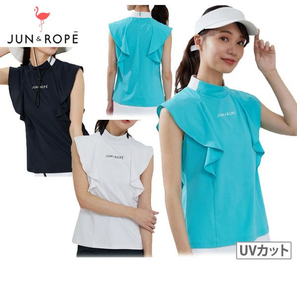 하이 넥 셔츠 숙녀 Jun & Lope Jun & Rope 2024 Spring / Summer New Golf Wear