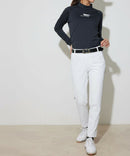 高颈衬衫女士Jun＆Lope Jun＆Rope 2024春季 /夏季新高尔夫服装