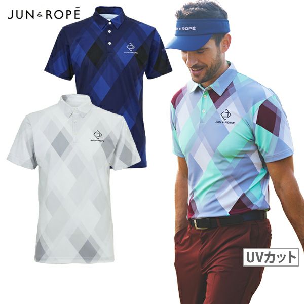 Polo襯衫男士Jun＆Lope Jun Andrope Jun＆Rope Golf Wear