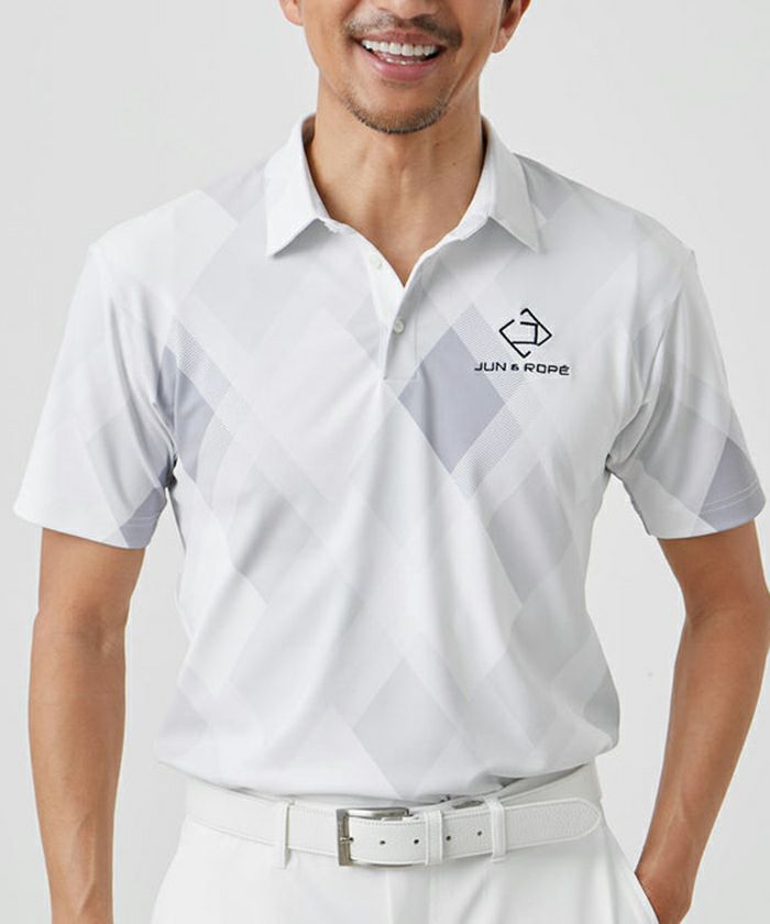 Polo Shirt Men's Jun & Lope Jun Andrope JUN & ROPE Golf wear