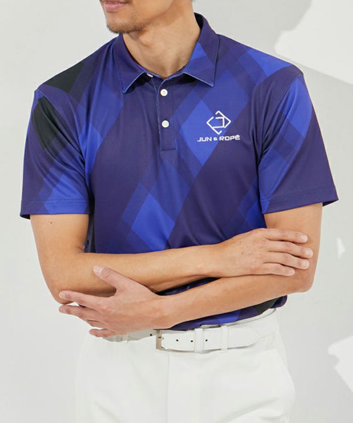 Polo Shirt Men's Jun & Lope Jun Andrope JUN & ROPE Golf wear