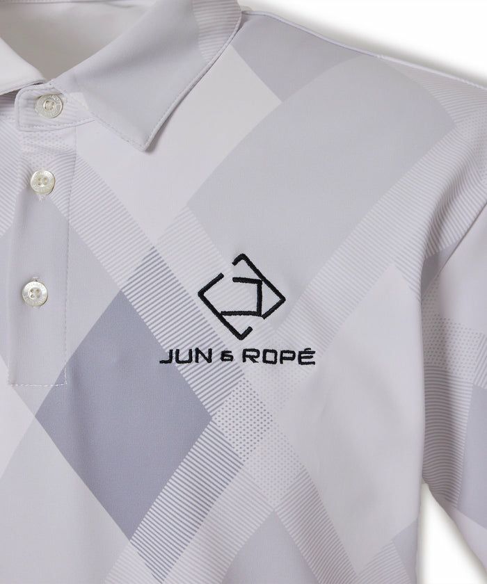 Poro衬衫男士Jun＆Lope Jun Andrope Jun＆Rope 2024春季 /夏季新高尔夫服装
