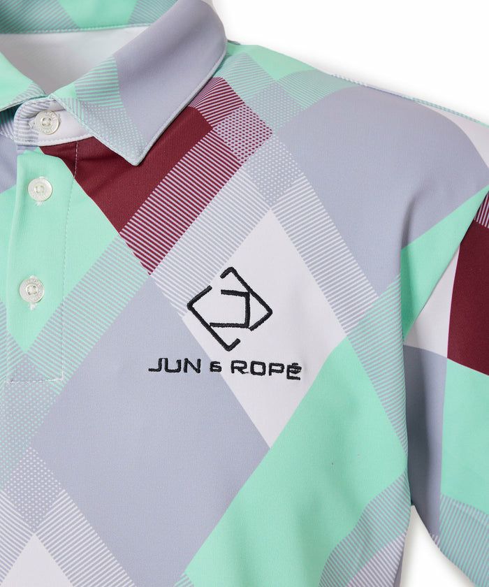 Polo襯衫男士Jun＆Lope Jun Andrope Jun＆Rope Golf Wear