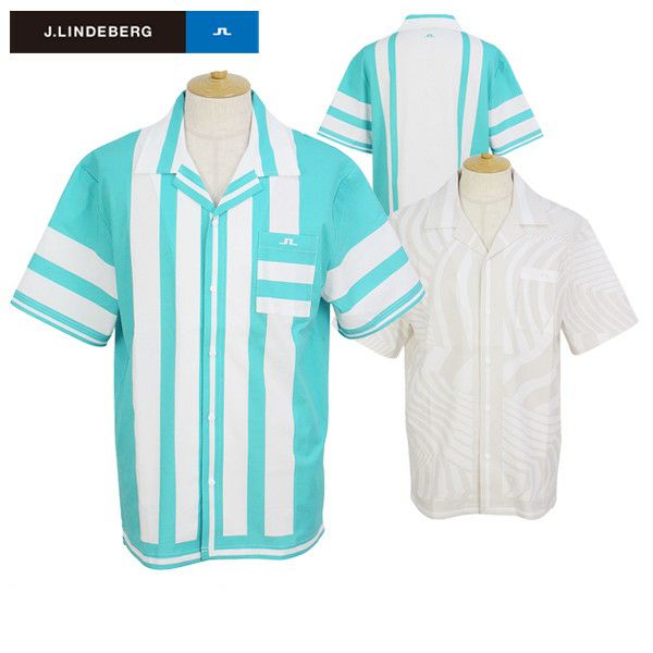 カジュアルシャツ メンズ Jリンドバーグ J.LINDEBERG 日本正規品 2024 春夏 新作 ゴルフウェア