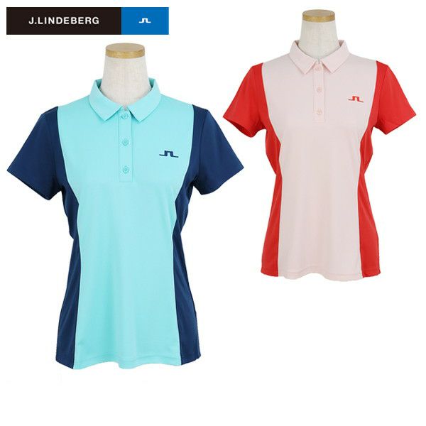 ポロシャツ レディース Jリンドバーグ J.LINDEBERG 日本正規品 2024 春夏 新作 ゴルフウェア