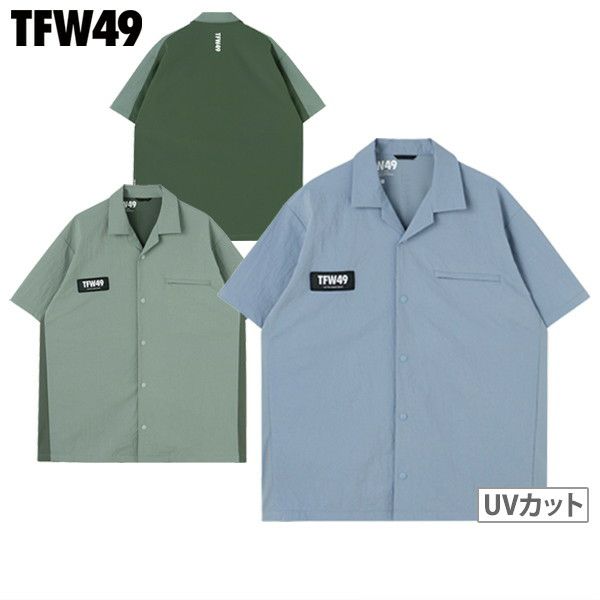 休閒襯衫男士茶f -dublue 49 TFW49 2024春季 /夏季新高爾夫服裝