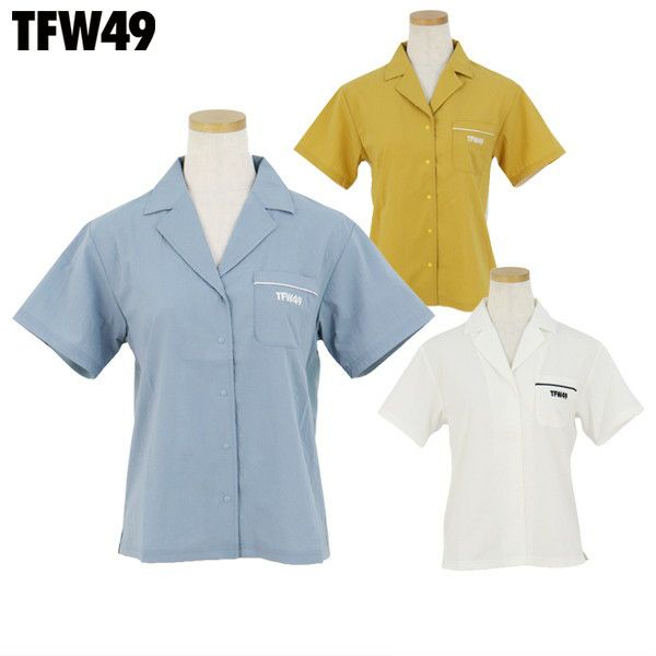 Casual Shirt Ladies Tea F Dublue Forty Nine TFW49 2024 Spring / Summer New Golf wear