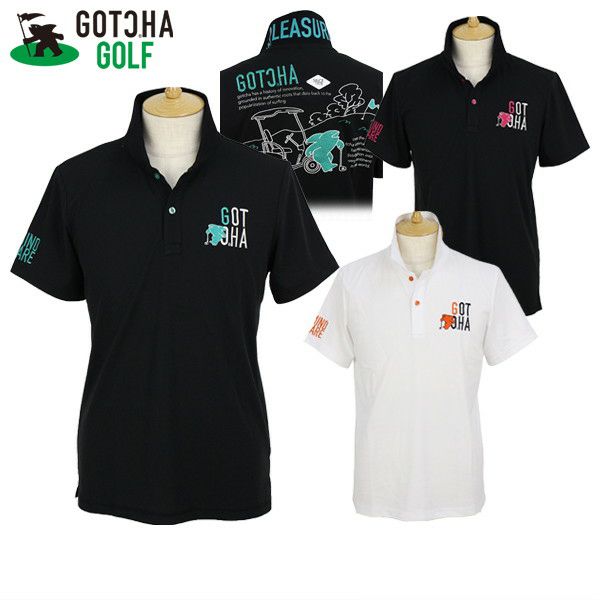 Poro Shirt Men's Gatcha Golf Gotcha Golf 2024 Spring / Summer New Golf wear