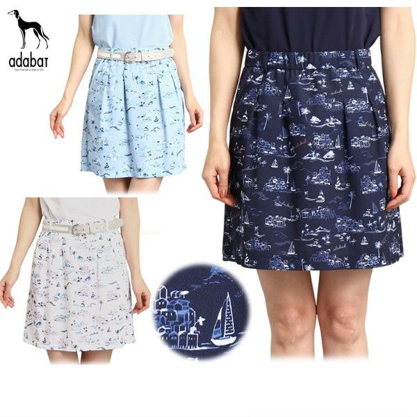 Skirt Ladies Adabat Adabat 2024 Spring / Summer New Golf Wear