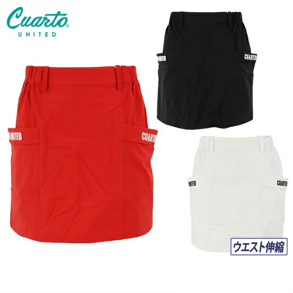裙子女士Calt United Cuarto United 2024春季 /夏季新高爾夫服裝