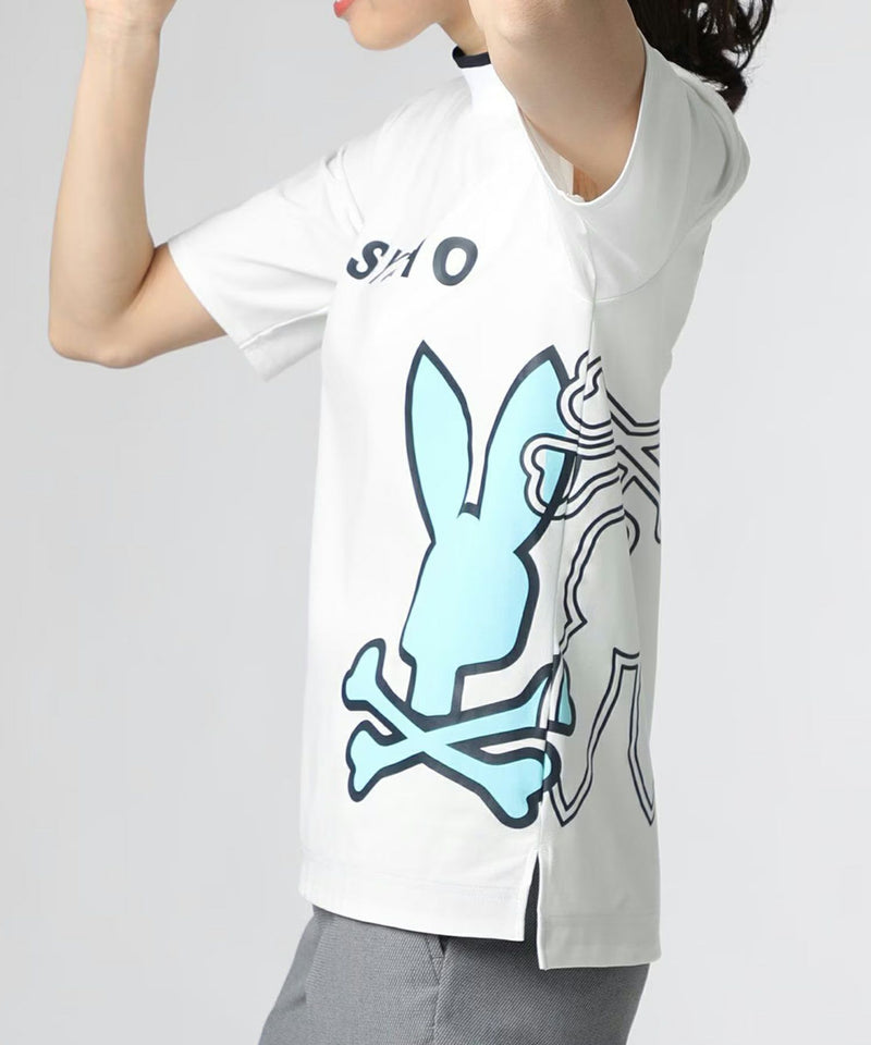 ハイネックシャツ レディース サイコバニー Psycho Bunny 日本正規品 2024 春夏 新作 ゴルフウェア