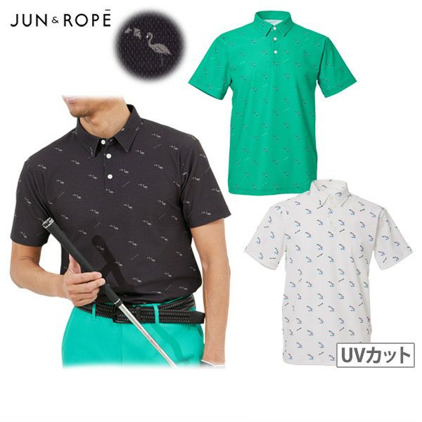 ポロシャツ メンズ ジュン＆ロペ JUN＆ROPE 2024 春夏 新作 ゴルフウェア