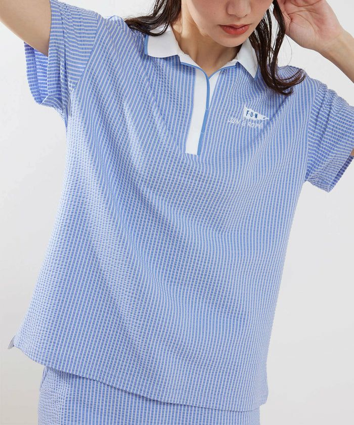 Poro Shirt Ladies Jun & Lope Jun & Rope 2024 Spring / Summer New Golf wear