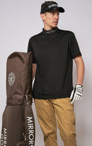 High Neck Shirt Men's Mirror Nine Golf Mirror9golf 2024 Spring / Summer New Golf Wear