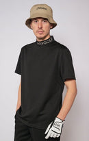 High Neck Shirt Men's Mirror Nine Golf Mirror9golf 2024 Spring / Summer New Golf Wear