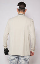 High Neck Shirt Men's Mirror Nine Golf Mirror9golf 2024 Spring / Summer New Golf Wear