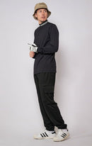 High Neck Shirt Men's Mirror Nine Golf Mirror9golf 2024 Spring / Summer New Golf Wear