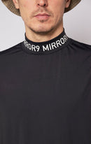 High Neck Shirt Men's Mirror Nine Golf Mirror9golf 2024 Spring / Summer New Golf Wear