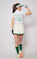 High Neck Shirt Ladies Mirror Nine Golf Mirror9golf 2024 Spring / Summer New Golf Wear