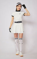 High Neck Shirt Ladies Mirror Nine Golf Mirror9golf 2024 Spring / Summer New Golf Wear