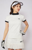 High Neck Shirt Ladies Mirror Nine Golf Mirror9golf 2024 Spring / Summer New Golf Wear