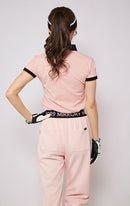 High Neck Shirt Ladies Mirror Nine Golf Mirror9golf 2024 Spring / Summer New Golf Wear
