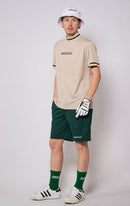 High Neck Shirt Men's Mirror Nine Golf Mirror9golf 2024 Spring / Summer New Golf Wear