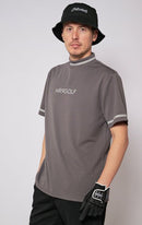 High Neck Shirt Men's Mirror Nine Golf Mirror9golf 2024 Spring / Summer New Golf Wear