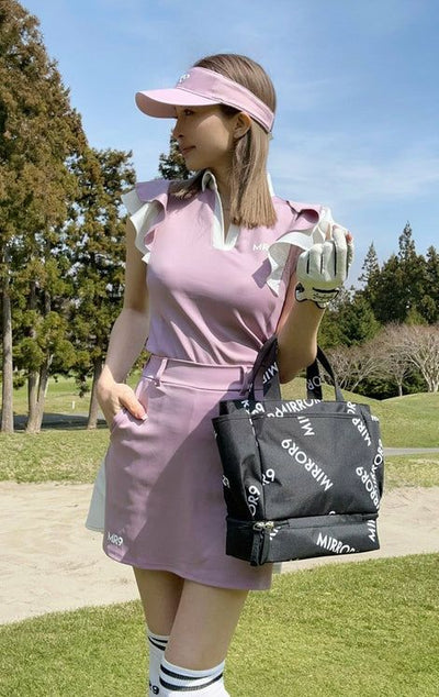 ポロシャツ レディース ミラーナインゴルフ MIRROR9GOLF ゴルフウェア