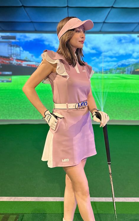裙子女士镜子九高尔夫镜9高尔夫2024春季 /夏季新高尔夫服装