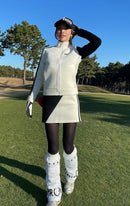 レッグウォーマー レディース ミラーナインゴルフ MIRROR9GOLF ゴルフ